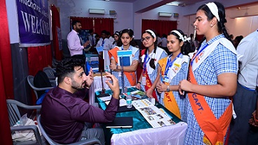 माधवराव सिंधिया पब्लिक स्कूल में ग्लोबल एजुकेशन फेयर का आयोजन