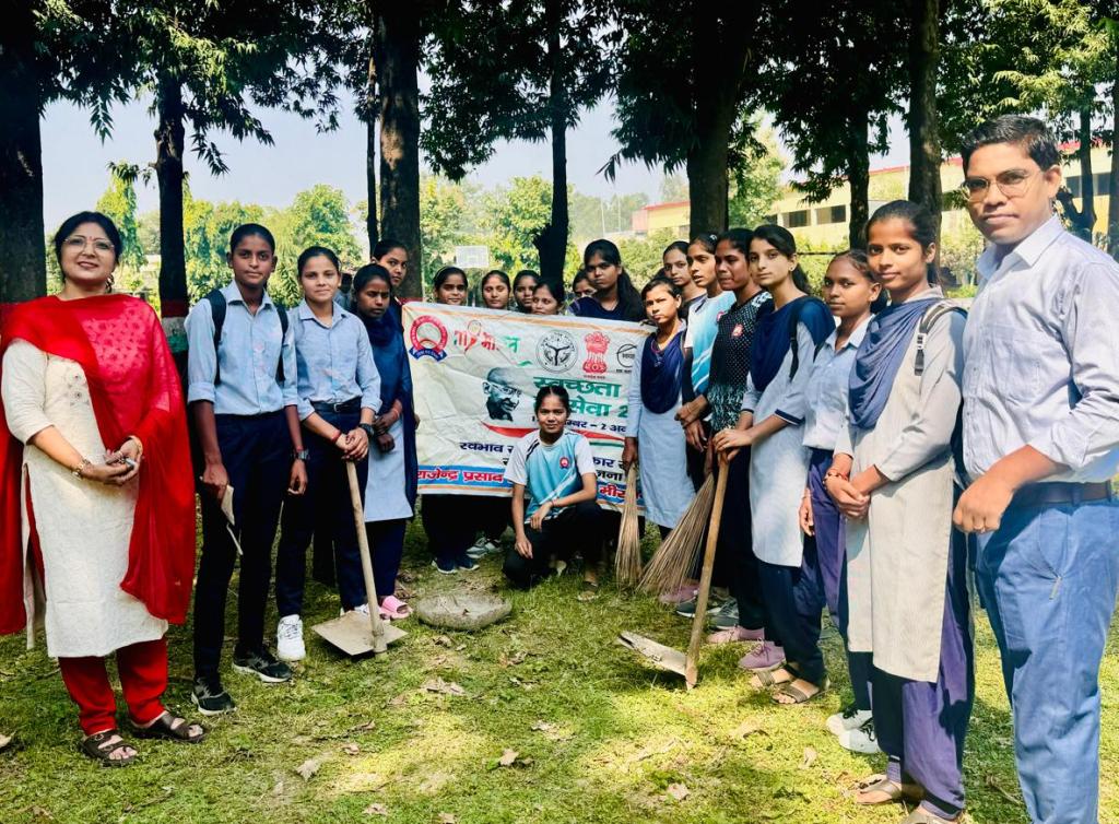 Bareilly News : स्वच्छता ही सेवा 2025, विशेष अभियान का आयोजन, छात्रों ने सफाई कर दिया स्वच्छता का सन्देश