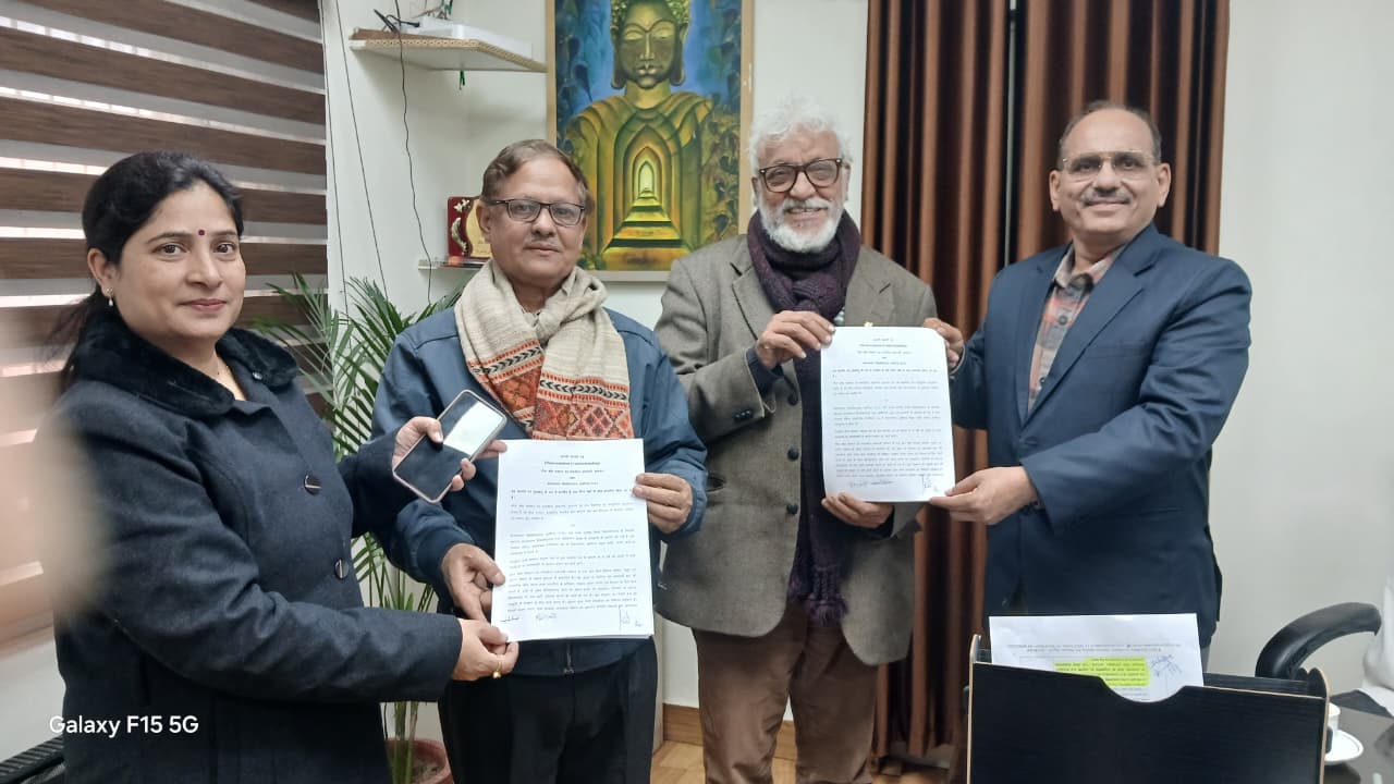 Mathura News:  ब्रज संस्कृति संरक्षण को गीता शोध संस्थान–मंगलायतन विवि का समझौता