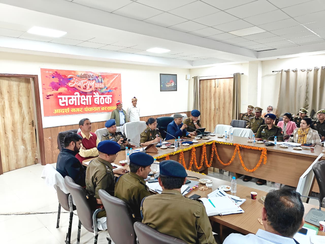 बरसाना-नंदगांव में सुरक्षा को लेकर पुलिस-प्रशासन अलर्ट, 7 जोन, 18 सेक्टर बनाए 