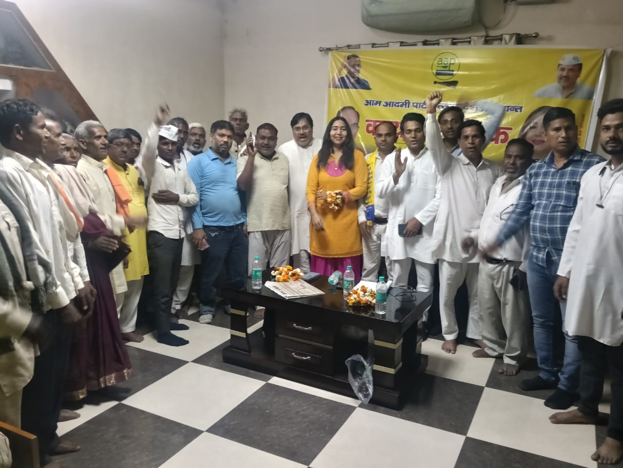 AAP की ‘रोजगार दो, सामाजिक न्याय दो’ पदयात्रा को लेकर कासगंज में मंथन, पंचायत चुनाव की रणनीति पर भी हुई चर्चा