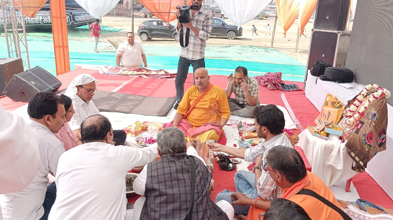 मथुरा में हवन-यज्ञ के साथ नवसंवत्सर मेला शुरू