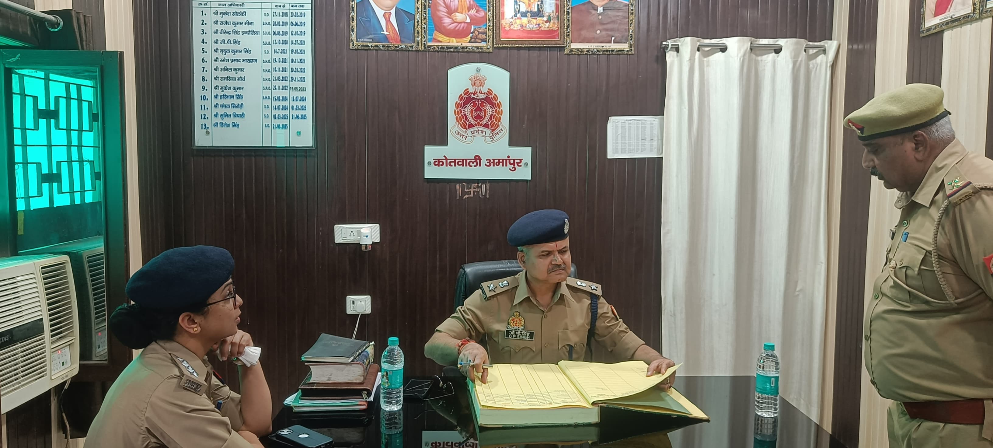 एसपी ने आकस्मिक निरीक्षण कर थाना अमांपुर की व्यवस्थाओं की परखी नब्ज, दिए सख्त निर्देश