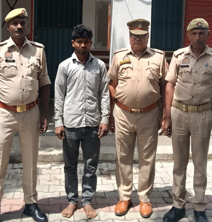 KASGANJ:प्लांट विवाद में गोलीकांड मामला,फरार आरोपी राहुल भी गिरफ्तार, सभी नामजद अभियुक्त अब पुलिस गिरफ्त में