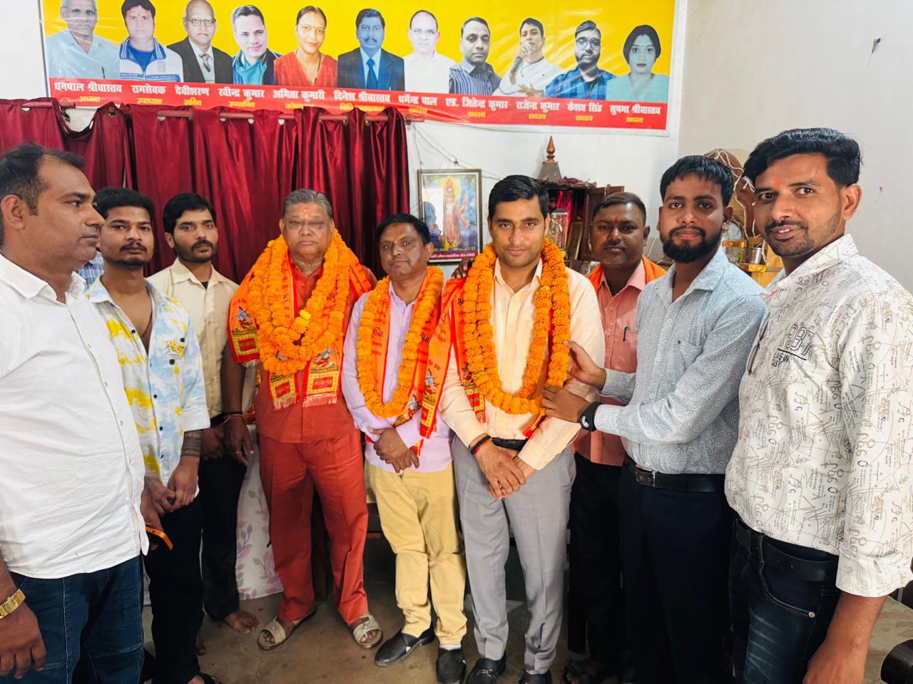 बरेली: सैलून एसोसिएशन ने मनाई बाबा साहेब और संत सेन की जयंती