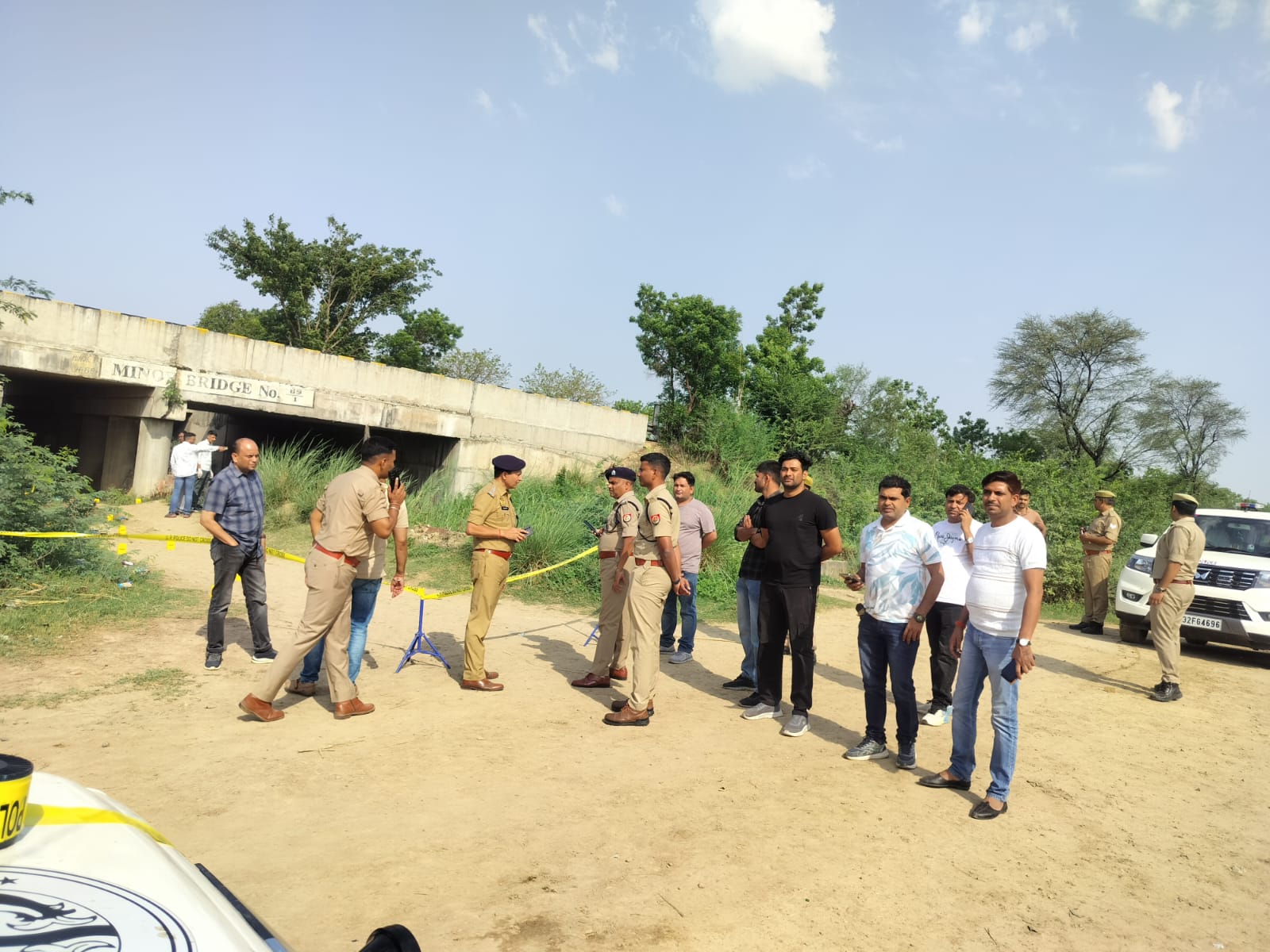 मथुरा पुलिस ने मुठभेड़ में 50-50 हजार के दो बदमाश मार गिराए