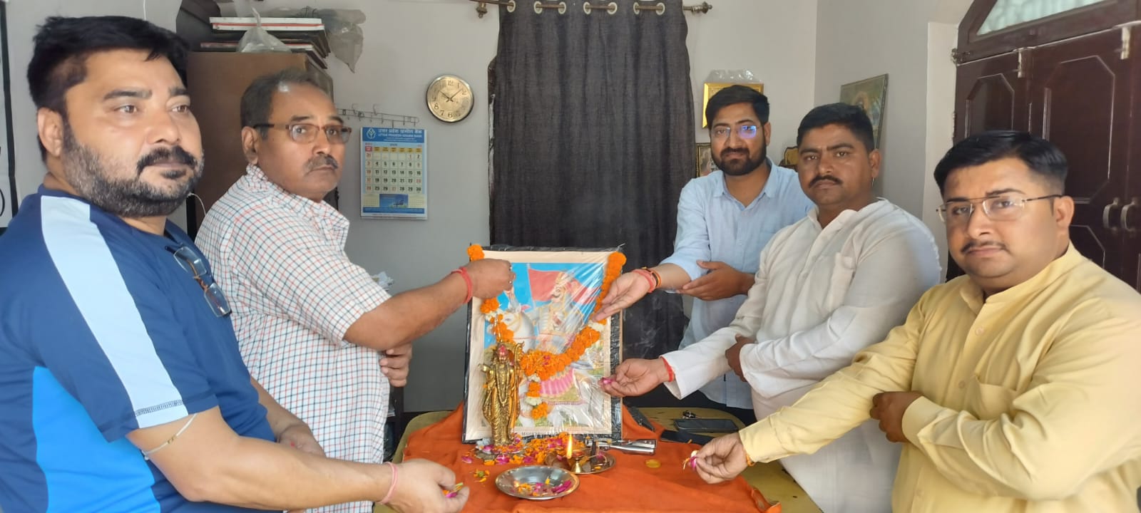 KASGANJ NEWS वीर शिरोमणि महाराणा प्रताप जयंती धूमधाम से मनाई, युवाओं को उनके आदर्शों पर चलने का संदेश