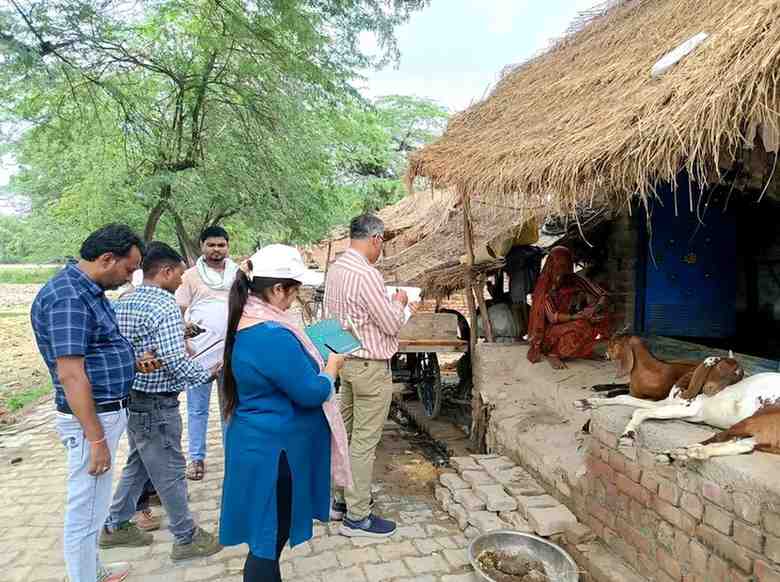 पटियाली ब्लॉक में संचारी रोग नियंत्रण व पल्स पोलियो अभियान का जेडी ने किया निरीक्षण, कार्य मिला संतोषजनक