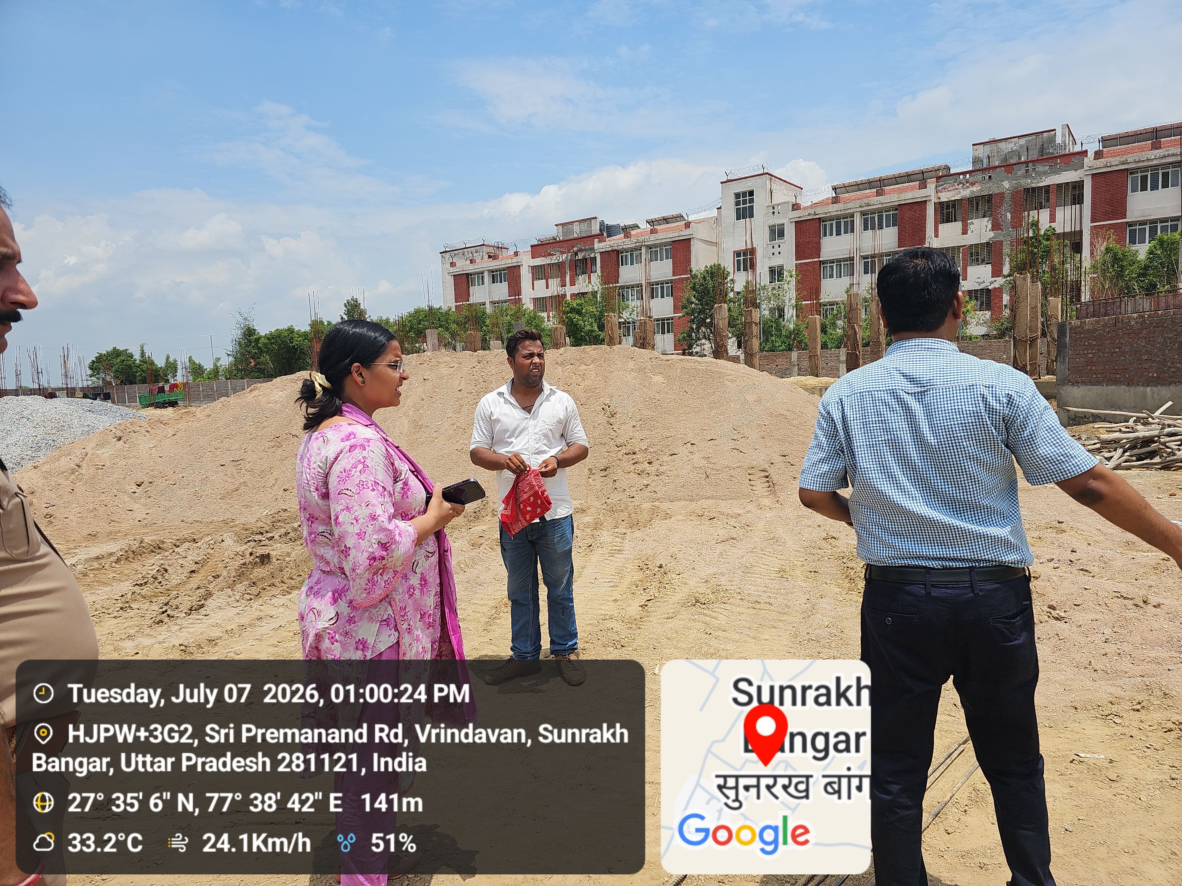 मथुरा में 100 अपचारी किशोरों के लिए बन रहा आधुनिक प्लेस ऑफ सेफ्टी, सीडीओ ने किया औचक निरीक्षण