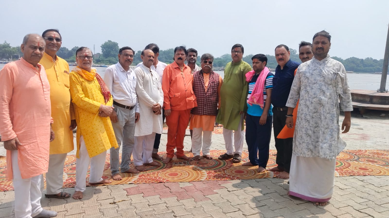 श्रीकृष्ण जन्मभूमि मुक्ति आंदोलन की रणनीति पर स्वामी घाट में मंथन
