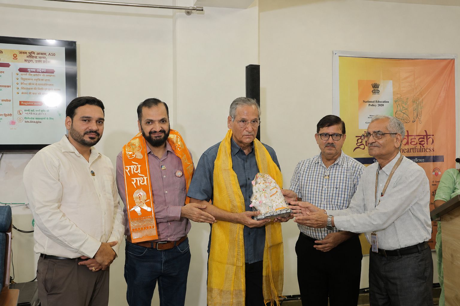 ब्रज वैभव अभियान नई पीढ़ी को भारतीय आध्यात्मिक विरासत से जोड़ने का प्रयास: शैलजाकांत मिश्र
