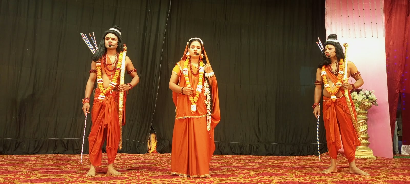 फैक्ट्री स्टेट रामलीला: रावण ने किया सीता हरण और राम ने जटायु उद्धार