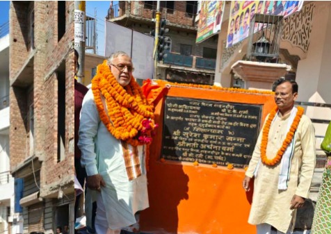 शाहजहांपुर: मंत्री सुरेश खन्ना ने नाले के निर्माण कार्य का लिया जायजा, सफाई व्यवस्था दुरुस्त रखने के निर्देश